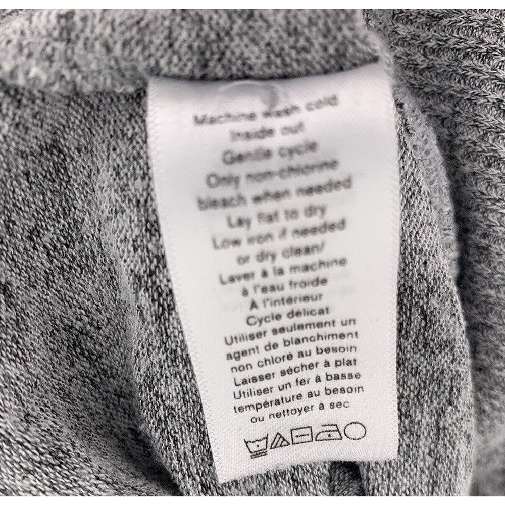 Rag & Bone Bowery Gray Marbled Turtleneck Back Bu… - image 8